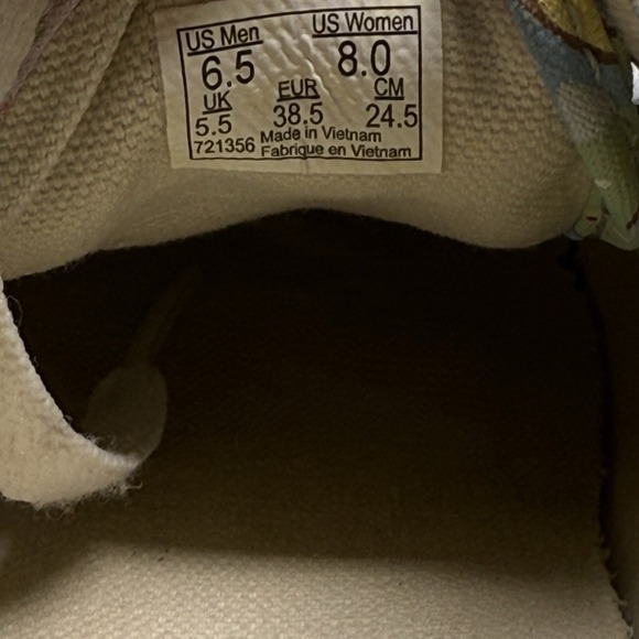 Vans Donut Skyway Late Night Authentic Canvas Sneakers Mens 6.5 Womens 8 Blue - Picture 12 of 15